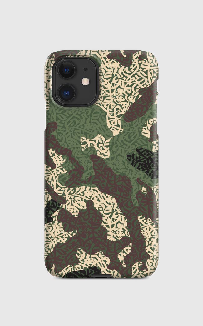 Camo Calligraphy - Regular Case