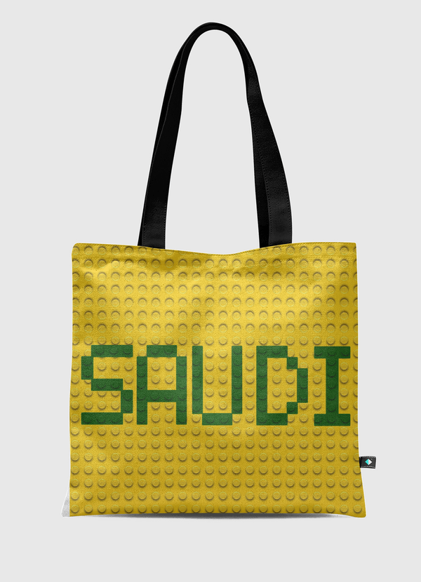 Saudi lego Tote Bag