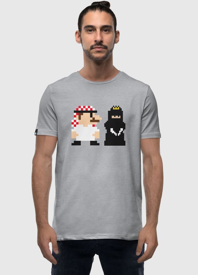 Mario and Princess - Men Premium T-Shirt