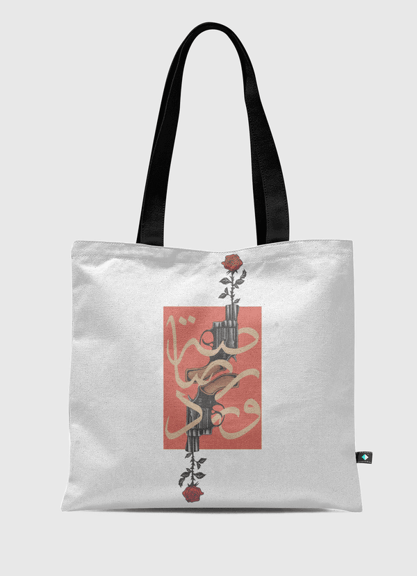 Rose shot - رصاصه ورد Tote Bag