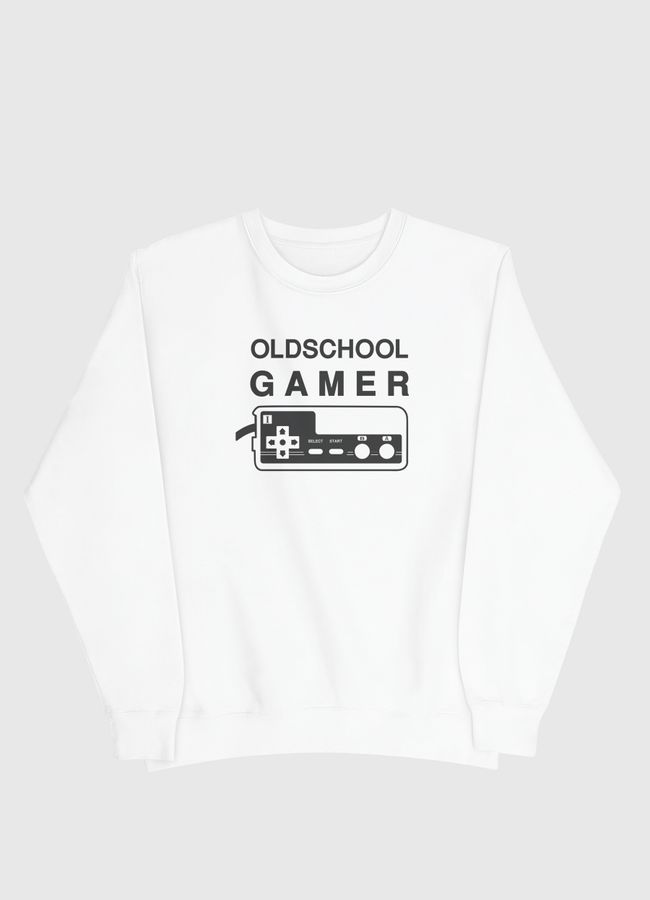 old school gamer - Men Sweatshirt