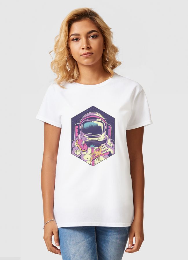 donut-and-pizza - Women Basic T-Shirt