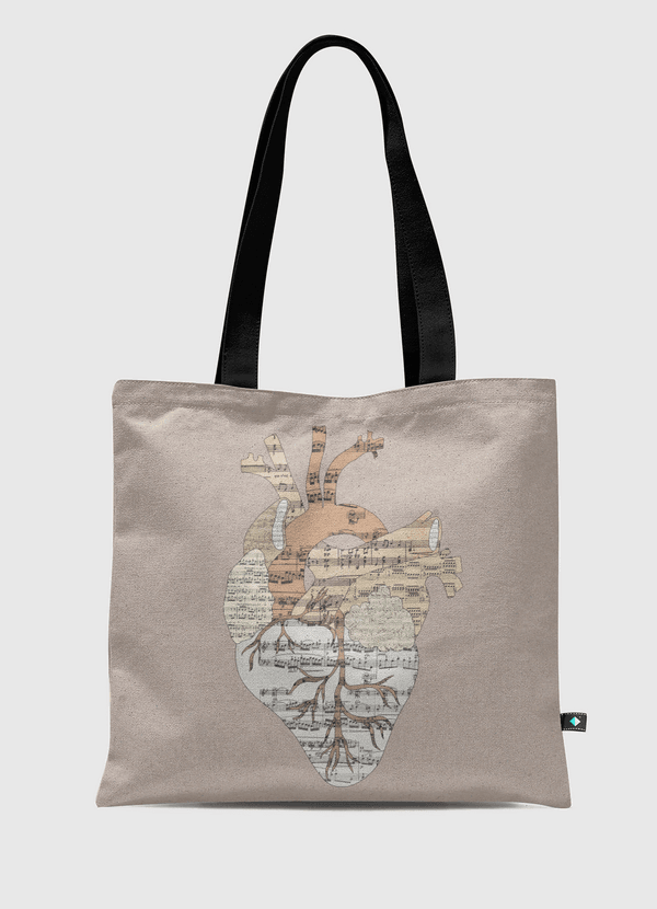 Sound Of My Heart Tote Bag