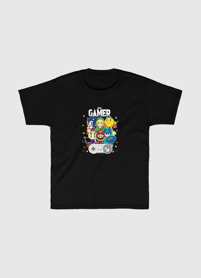 retro gamer - Kids Classic T-Shirt