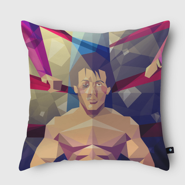 Rocky Balboa Throw Pillow