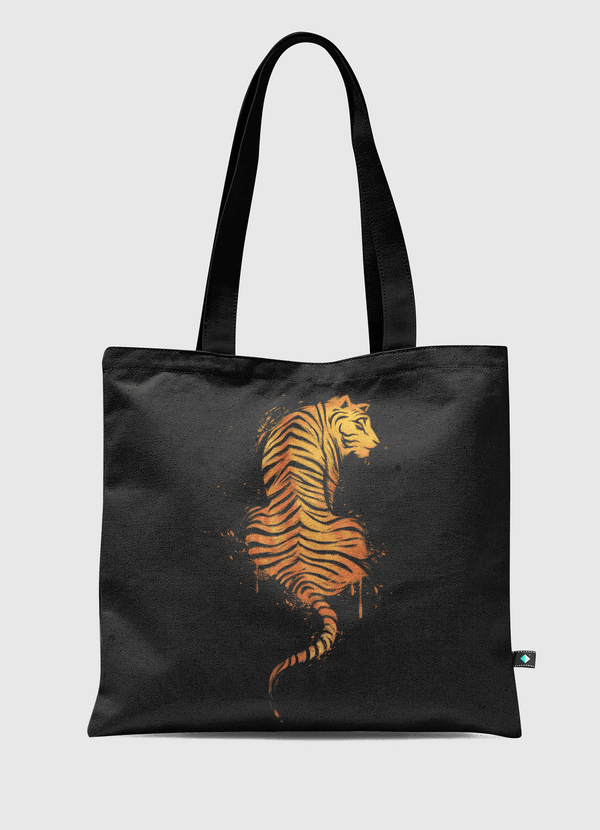 Tiger Ink Tote Bag