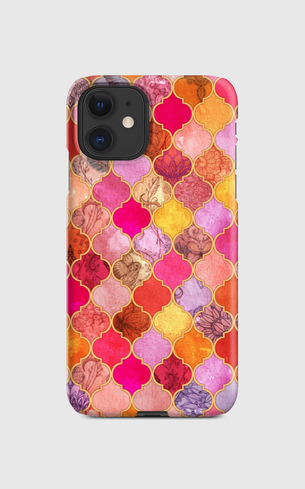 Hot Pink Moroccan Tiles Regular Case