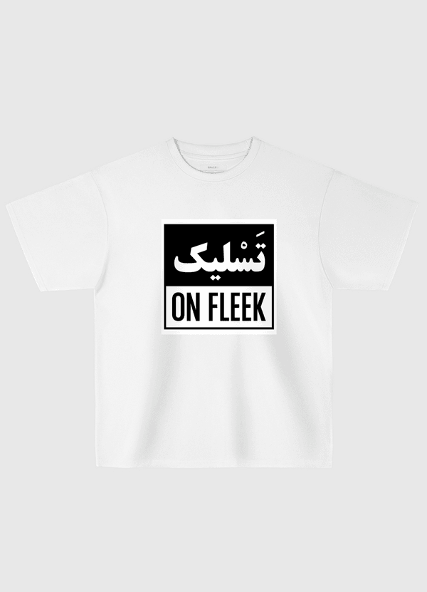 Tasleek on Fleek Oversized T-Shirt