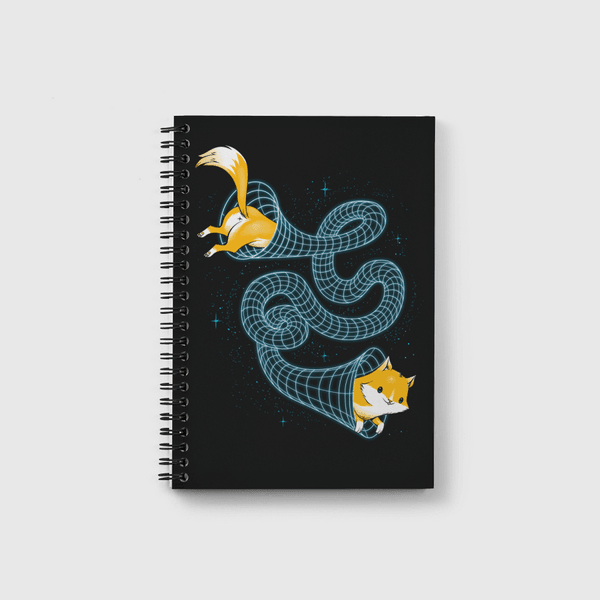 Wormhole Cat Notebook