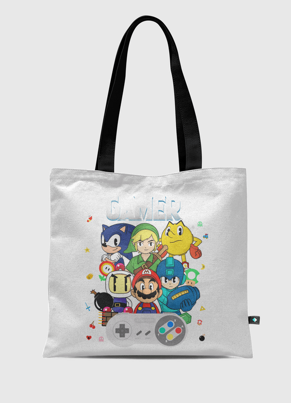 retro gamer Tote Bag