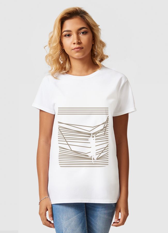 Cats & Curtains - Get Off Now! - Women Basic T-Shirt