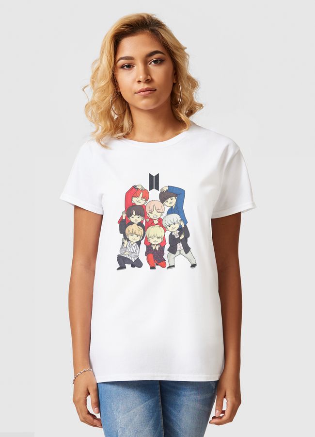 bts - Women Basic T-Shirt