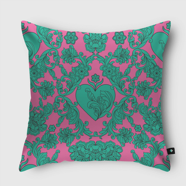 Pop baroque Throw Pillow