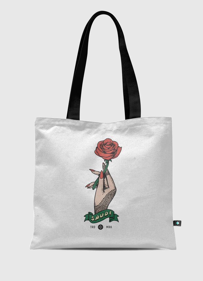 Henna and Roses - Tote Bag