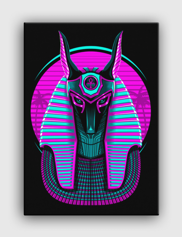 Retro egyptian Canvas