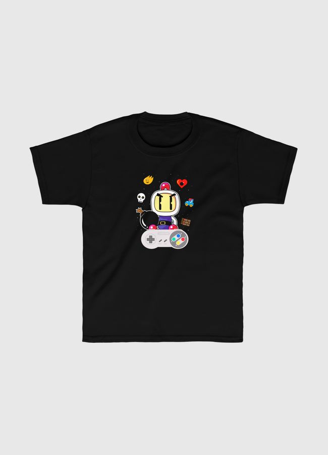 console retro bomb - Kids Classic T-Shirt