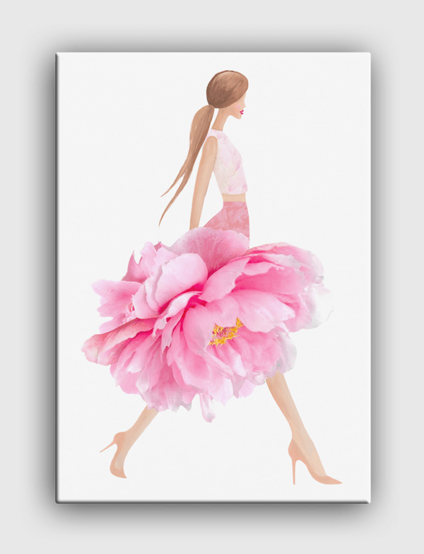 Fashion peonies Canvas