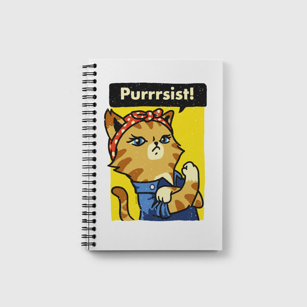 Purrrsist! Notebook