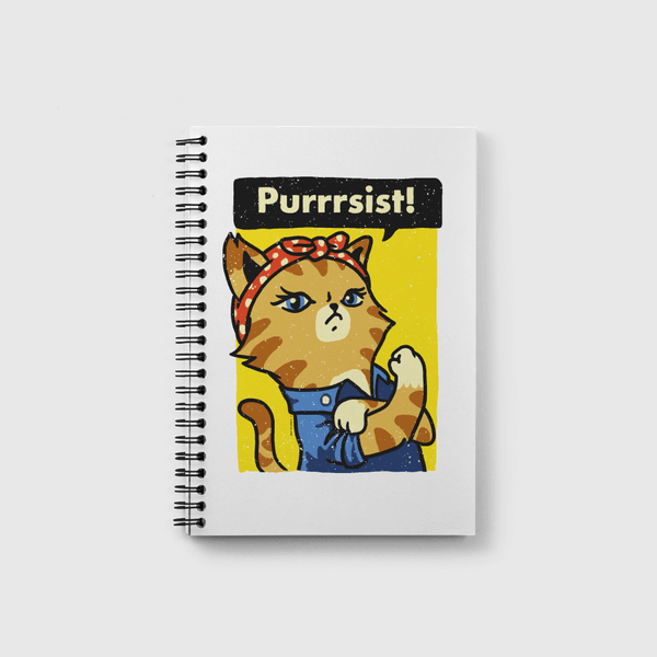 Purrrsist! Notebook