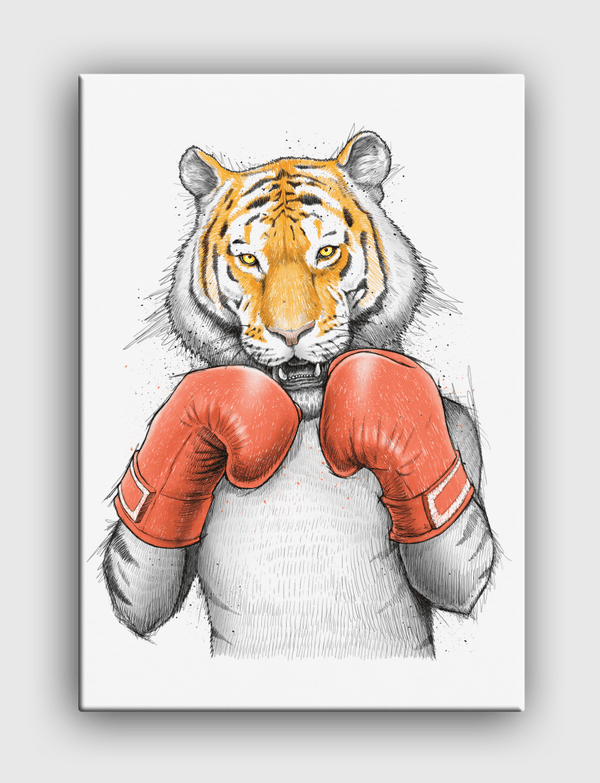 Tiger Boxer Canvas