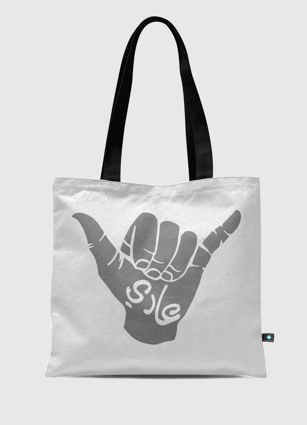 Sarcastic Hand Gesture Tote Bag