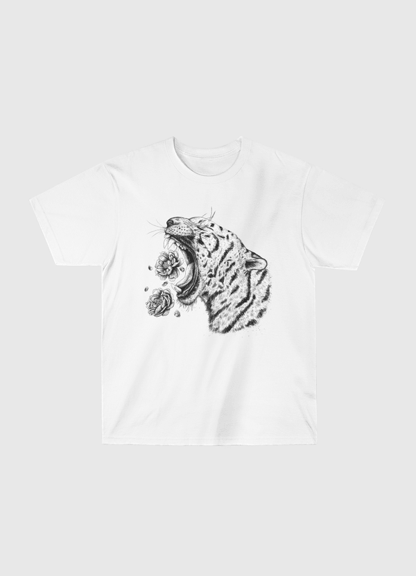 Tiger with flowers Classic T-Shirt