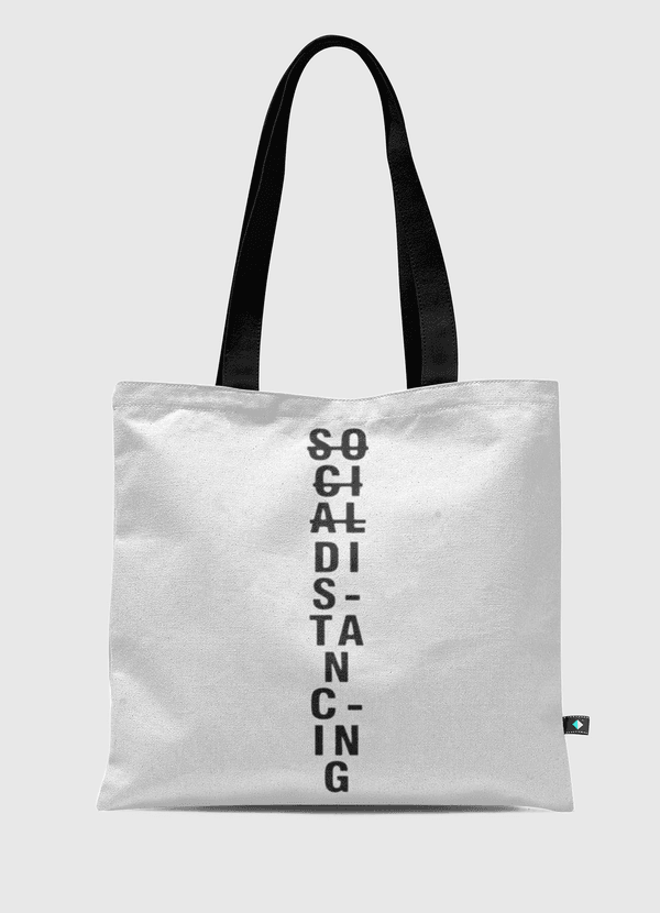 SOCIAL DISTANCING HYPE Tote Bag