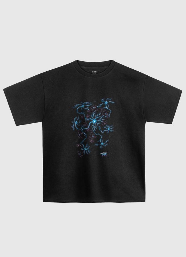 Neuron Galaxy - Oversized T-Shirt