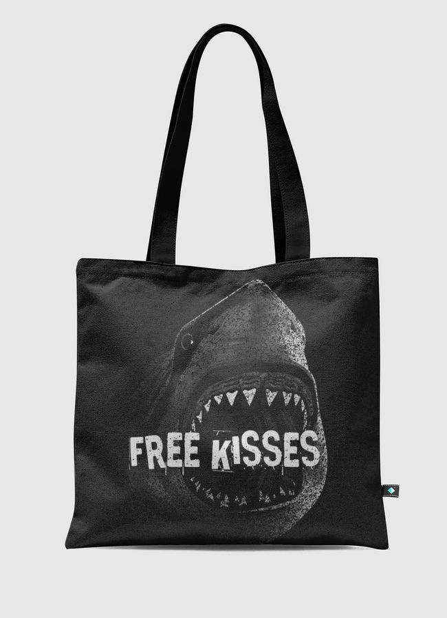 Free Kisses Shark - Tote Bag