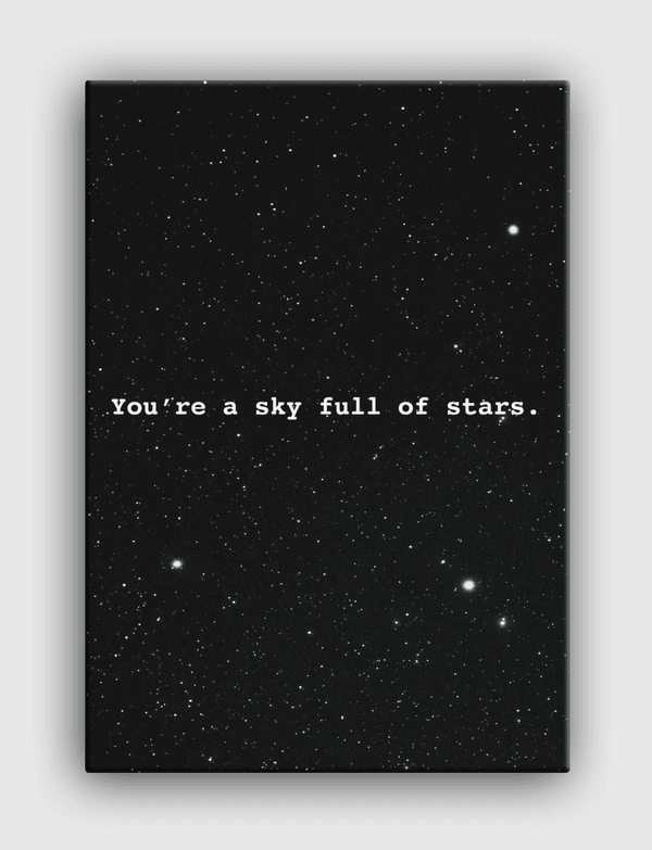 Sky full of stars  Canvas