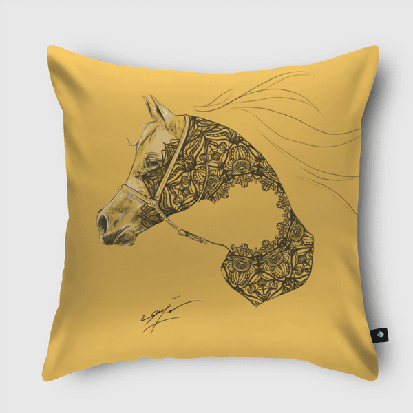 Horse  Throw Pillow