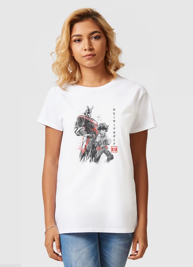 Hero Academy sumie - Women Basic T-Shirt