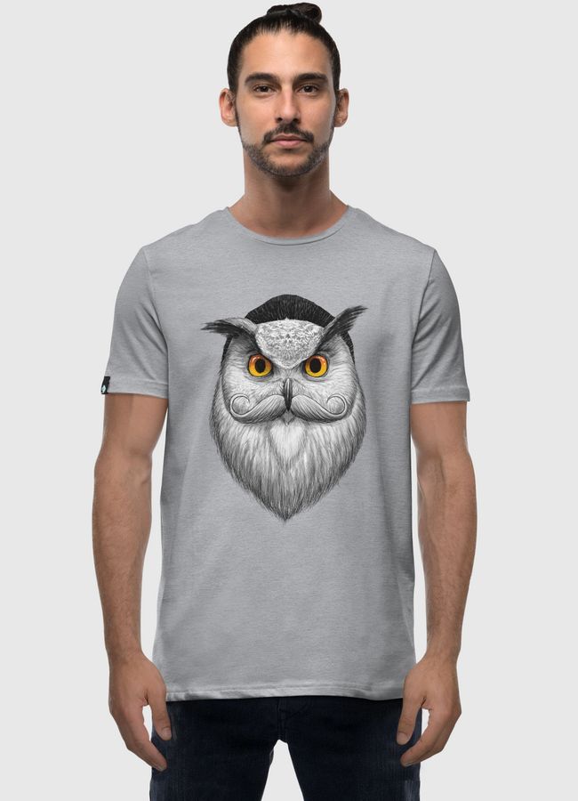 Bearded owl - Men Premium T-Shirt