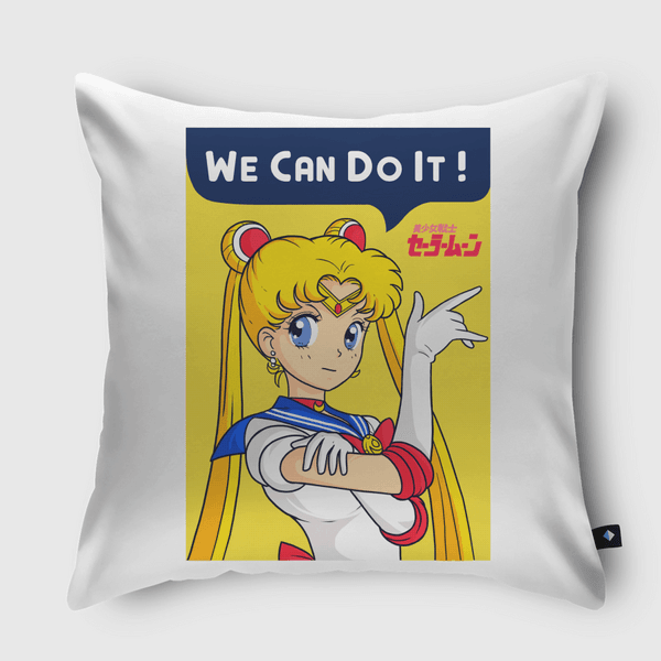 We can do it Throw Pillow