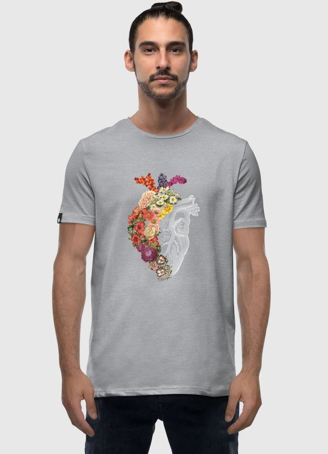 Flower Heart Spring - Men Premium T-Shirt