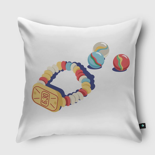 Candy watch حلوى الساعة - Throw Pillow