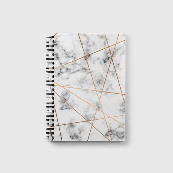 Marble and gold Notebook