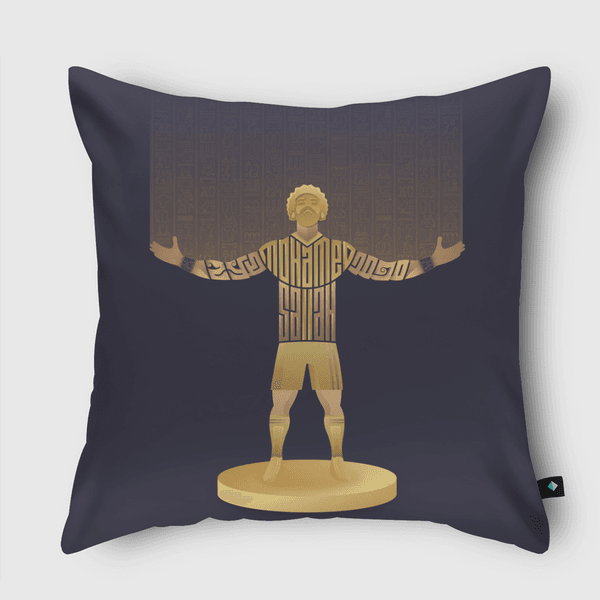 محمد صلاح  MO Salah  Throw Pillow