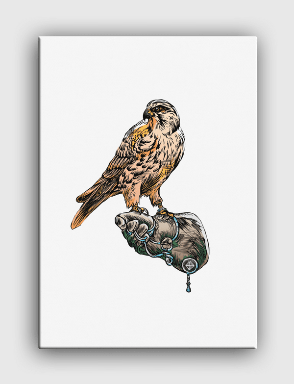 Arabian Falcon Canvas