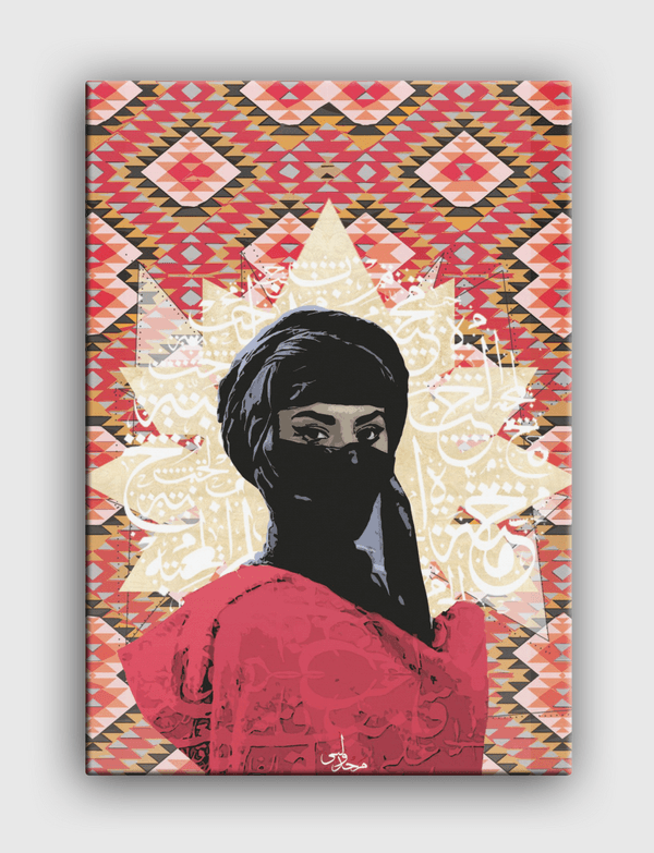 Arab woman  Canvas