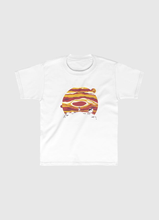 Explore Space Moon - Kids Classic T-Shirt