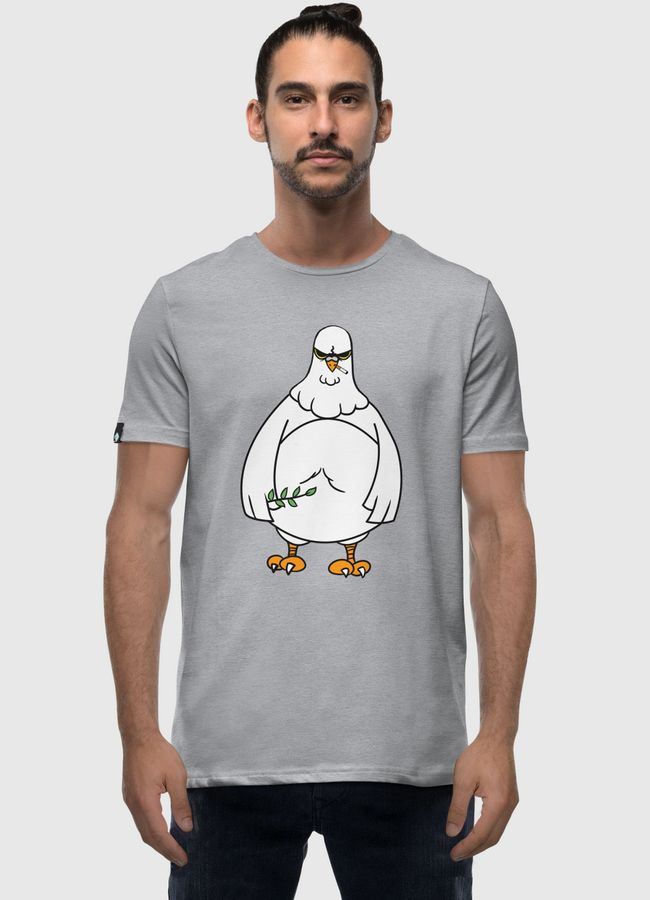 peace pigeon had enough  - Men Premium T-Shirt