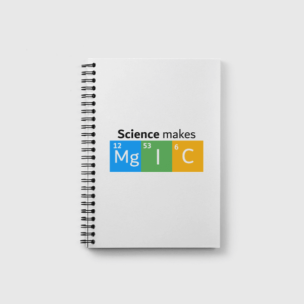 Science Makes Magic Notebook