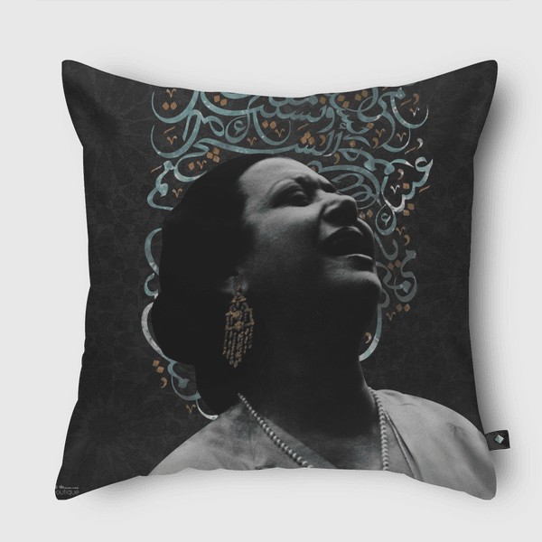 umm kulthum- enta omri Throw Pillow