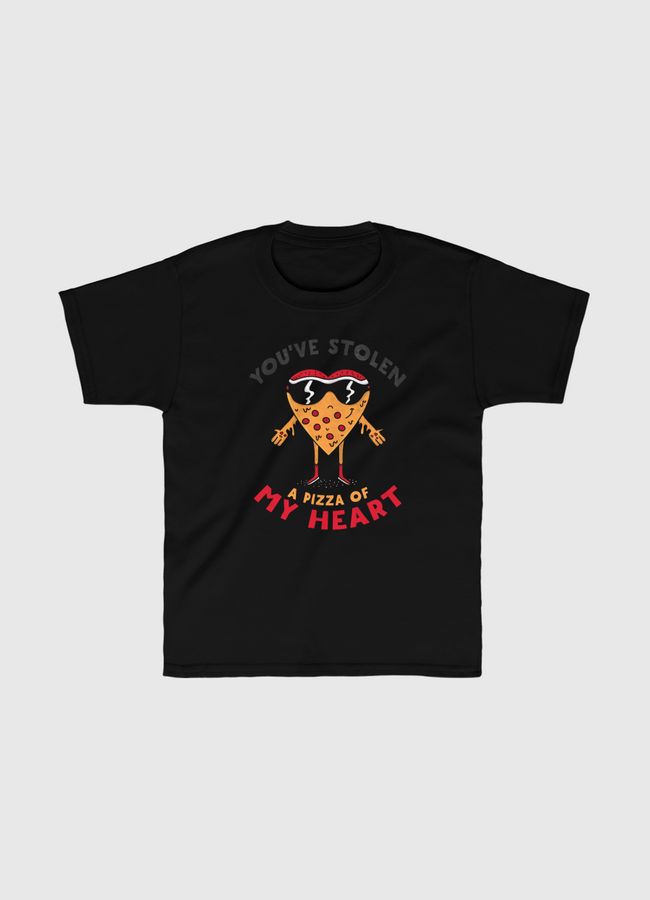 Pizza of my Heart - Kids Classic T-Shirt
