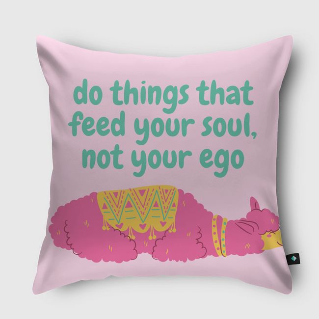 pink sheep - Throw Pillow