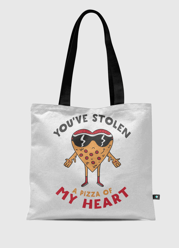 Pizza of my Heart Tote Bag