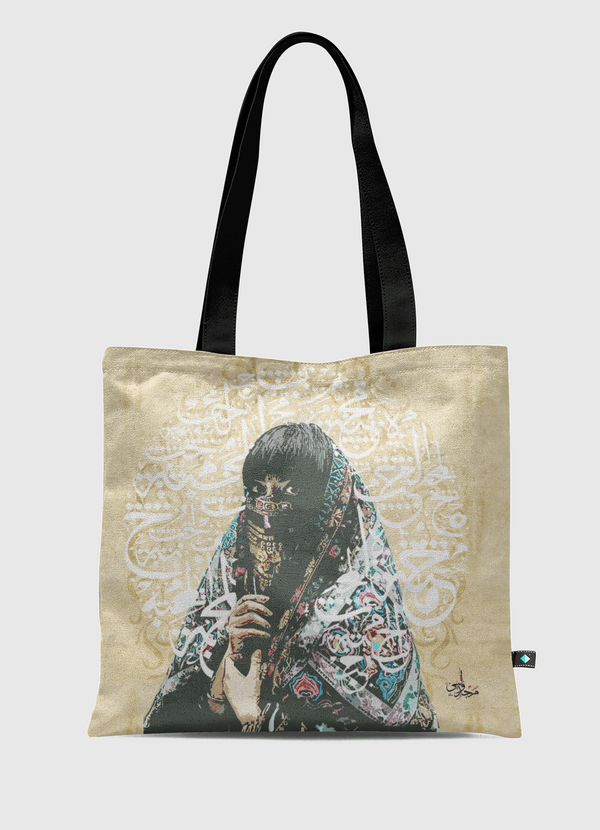 arab woman Tote Bag