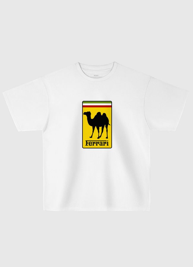 Ferrari by Nadaa Jawaa - Oversized T-Shirt