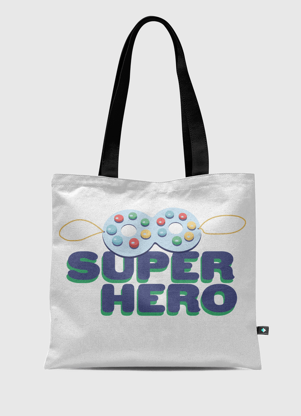 Super hero mask Tote Bag